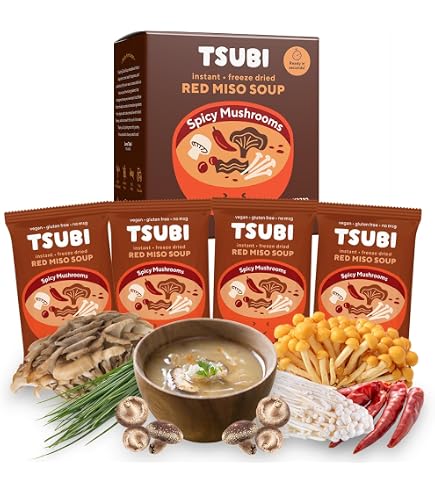Amazon.com: Amano Foods Freeze-Dried Miso Soup 10 Servings (5x2